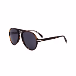 Lunettes de soleil - DAVID BECKHAM - DB 7005 / S WR9 / M9 - Aviator - Marron gris - Verres gris polarisés
