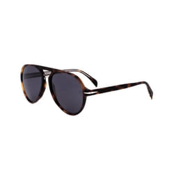 Lunettes de soleil - DAVID BECKHAM - DB 7005 / S WR9 / M9 - Aviator - Marron gris - Verres gris polarisés