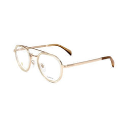 Lunettes de Vue David Beckham DB 7026 50/22/140 001 YELLOW GOLD METAL MAN DBE FRAME DB 7026 001 50 22 140