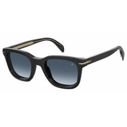 Lunettes de soleil - David Beckham - DB 7043/CS BLACK GOLD - Noir - Métal - Style tendance