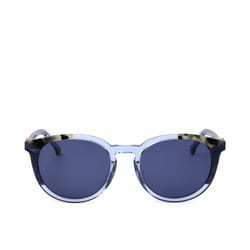 Carolina Herrera Lunettes de soleil Femme CH 0053/S Bleu Habana Ø 53 mm