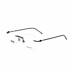 Lunettes de Vue Hugo Boss BOSS 1422 51/17/145 003 MATTE BLACK STAINLESS STEEL MAN HUB FRAME BOSS 1422 003 51 17 145