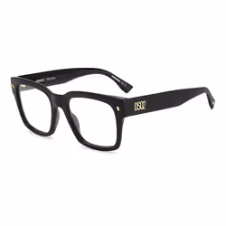 Lunettes de Vue DSQUARED2 D2 0066 54/20/145 807 BLACK ACETATE FRAMES MAN DSQUARED2 D2 0066 BLACK Optical frames 54
