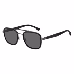 Lunette de soleil - Hugo Boss - Modèle Homme - Noir - Carrée - Acier Inoxydable