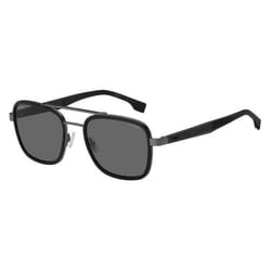 Lunette de soleil - Hugo Boss - Modèle Homme - Noir - Carrée - Acier Inoxydable