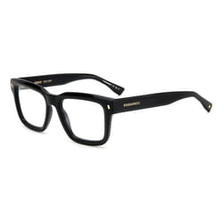 Lunettes de Vue DSQUARED2 D2 0090 51/19/145 807 BLACK ACETATE FRAMES MAN DSQUARED2 D2 0090 BLACK Optical frames 51