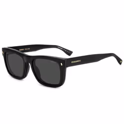 Lunettes de Soleil DSQUARED2 D2 0100/CS 55/19/145 807 BLACK ACETATE FRAMES MAN DSQUARED2 D2 0100/CS BLACK Sunglass