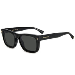 Lunettes de Soleil DSQUARED2 D2 0100/CS 55/19/145 807 BLACK ACETATE FRAMES MAN DSQUARED2 D2 0100/CS BLACK Sunglass