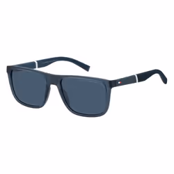 Lunettes de Soleil Tommy Hilfiger TH 2043/S 56/18/145 MATTE BLUE/BLUE injecté/propionate homme TH 2043/S