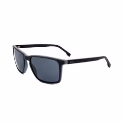 Lunettes de soleil - Hugo Boss - BOSS 1556/O/S - Noir mat - Verres gris - Protection catégorie 3