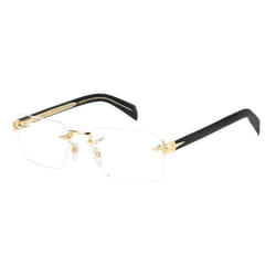 David Beckham DB 7116 54/20/145 GOLD BLACK /BLUE MIRRORED métal homme DB 7116