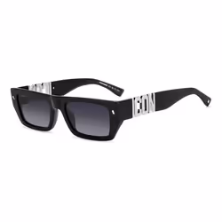 Lunettes de Soleil Dsquared2 ICON 0011/S 54/19/145 BLACK/GREY SHADED acétate homme ICON 0011/S