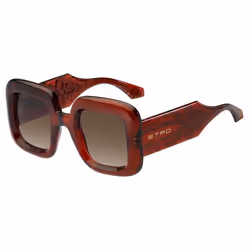 Lunettes de Soleil Etro ETRO 0015/S 48/29/145 BRICK/BROWN SHADED injecté/propionate femme ETRO 0015/S