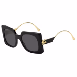 Lunettes de Soleil Etro ETRO 0026/S 54/23/140 BLACK/GREY acétate femme ETRO 0026/S