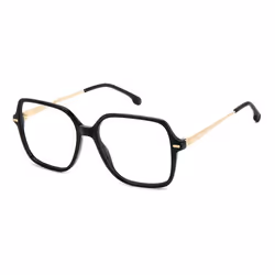 Lunettes de Vue CARRERA CARRERA 3038 55/16/140 807 BLACK ACETATE FRAMES WOMAN CARRERA CARRERA 3038 BLACK Optical frames
