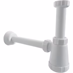 Siphon en matière plastique avec connexion de 1 ¼ Le siphon en matière plastique 1014 convient aux lavabos et vasques BERNSTE ...
