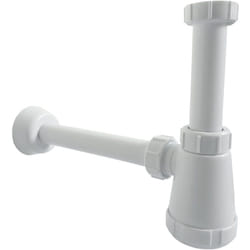 Siphon 1014 pour lavabo et vasque avec une connexion de 1 1/4 - en matière plastique - Bernstein