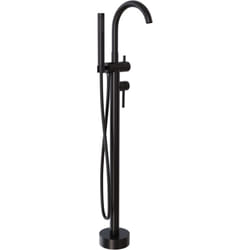 Robinet mitigeur de luxe sur pied 8028B en noir - Bernstein