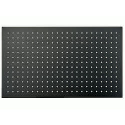 Tête de douche rectangulaire, extra-plate en acier inoxydable DPG2051 - 50x30cm - noir - Bernstein