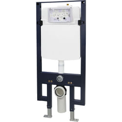 Bâti-support wc, Panneau de fixation toilettes suspendus réglable avec plaque de commande - G3004ASans plaque - Bernstein