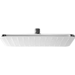 Tête de douche rectangulaire NT201 - 30 x 22 cm - couleur chrome ou noir sélectionnable Chrome - Bernstein