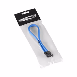 Cablemod CM-CAB-SATA-N30KLB-R câble SATA 0,3 m Bleu - Vue supplémentaire 4