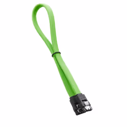 Cablemod CM-CAB-SATA-N30KLG-R, 0,3 m, SATA III, Femelle/Femelle, Vert, Droit, Droit
