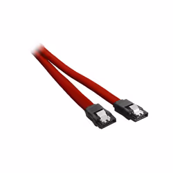 Cablemod ModMesh câble SATA 0,3 m SATA 7-pin Noir, Rouge