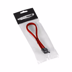 Cablemod ModMesh câble SATA 0,3 m SATA 7-pin Noir, Rouge - Vue supplémentaire 4