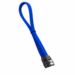 Cablemod CM-CAB-SATA-N60KB-R, 0,6 m, SATA III, Femelle/Femelle, Bleu, Droit, Droit
