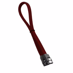 Cablemod CM-CAB-SATA-N60KBR-R, 0,6 m, SATA III, Femelle/Femelle, Rouge, Droit, Droit