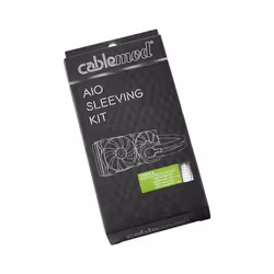 Cablemod CM-ASK-S2KW-R AIO - Kit de Funda para Coche (Serie 2), Color Negro Blanc
