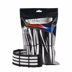 Cablemod CM-PCAB-BKIT-NKKW-3PK-R, Noir, Blanc, 170 mm, 50 mm, 250 mm, 516 g, Ampoule