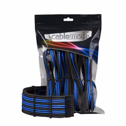 Cablemod CM-PCAB-BKIT-NKKB-3PK-R, Noir, Bleu, 250 mm, 170 mm, 50 mm, 516 g, Ampoule
