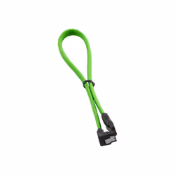 Cablemod CM-CAB-RSAT-N30KLG-R, 0,3 m, SATA III, Femelle/Femelle, Vert, Droit, Droite