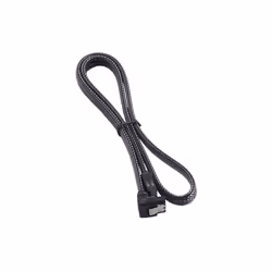 Cablemod CM-CAB-RSAT-N60KC-R, 0,6 m, SATA III, Femelle/Femelle, Charbon, Droit, Droite