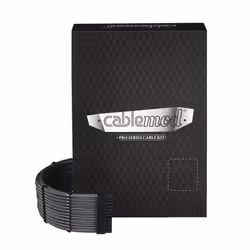 Cablemod CM-PRTS-FKIT-NKC-R, Charbon, 260 mm, 180 mm, 65 mm, 1,1 kg, Boîte