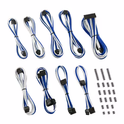Cablemod CM-RTS-CKIT-NKWB-R, Bleu, Blanc, 260 mm, 180 mm, 65 mm, 900 g, Boîte
