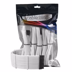 Kit dextension de câble - CableMod - Classic ModMesh - Blanc - 6 câbles - Gestion des câbles