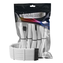 Kit dextension de câble - CableMod - Classic ModMesh - Blanc - 6 câbles - Gestion des câbles