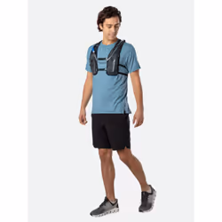Nathan Sports NS30250-80074-OSFM, Course, Pack hydratation, Charbon de bois, Argent, 6 L, 366 g, 218 g