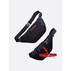 Nathan Sports NS30470-00186-OSFM, Course, Sac de ceinture d'hydratation, Noir, Rouge, 2 L, 221 g, 184 g