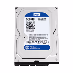 Western Digital Blue, 500 Go, 7200 tr/min, 16 Mo, 3.5", SATA