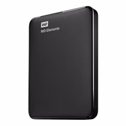 Western Digital WD Elements Portable, 1 To, 2.5", 3.2 Gen 1 (3.1 Gen 1), Noir
