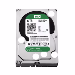 Western Digital Green 6TB, 3.5", 6 To, Variable