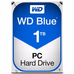 Western Digital Blue, 1 To, 5400 tr/min, 64 Mo, 3.5", Série ATA III