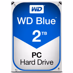 Western Digital Blue, 3.5", 2 To, 5400 tr/min