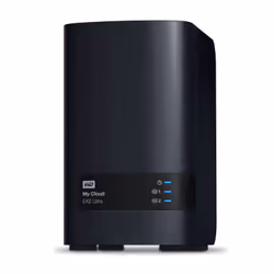 Western Digital My Cloud EX2 Ultra, NAS, Bureau, Marvell, Armada 385, 12 To, Noir
