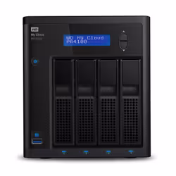 Western Digital My Cloud PR4100, NAS, Bureau, Intel® Pentium®, N3710, 8 To, Noir