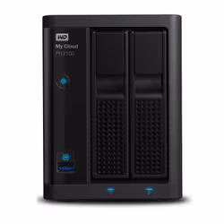 Western Digital My Cloud PR2100, NAS, Bureau, Intel® Pentium®, N3710, 8 To, Noir